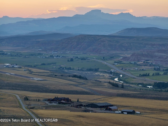 14 Table Top Dr, Dubois, WY 82513 - view of mountain backdrop featuring rural landscape