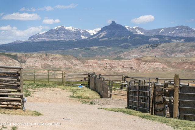 14 Table Top Dr, Dubois, WY 82513 - view of mountain background featuring rural landscape