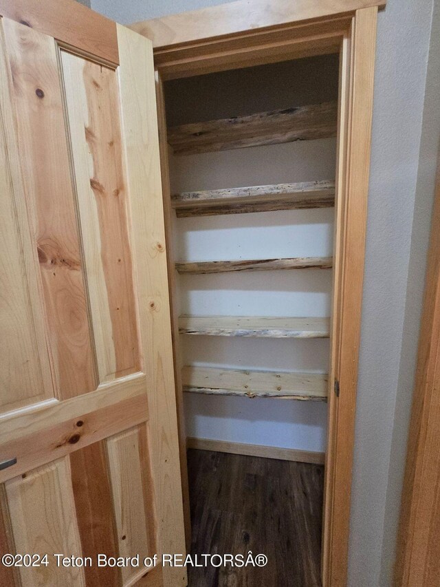 view of closet