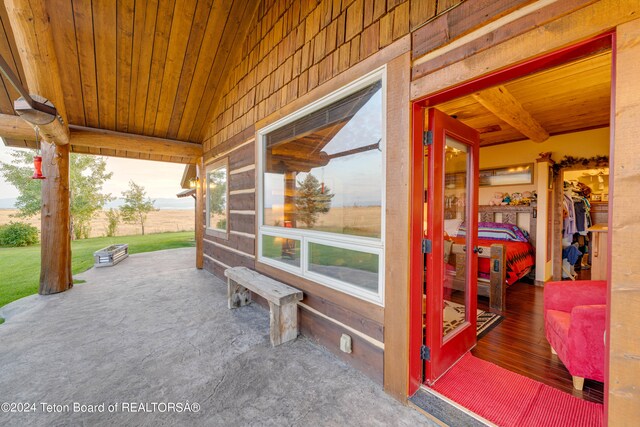 4120 W 9500 N, Tetonia, ID 83452 - view of patio / terrace