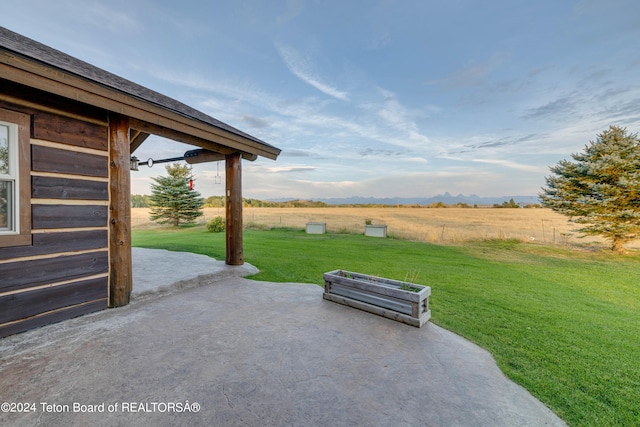 4120 W 9500 N, Tetonia, ID 83452 - view of patio / terrace featuring a rural view