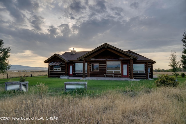 4120 W 9500 N, Tetonia, ID 83452 - cabin with a yard