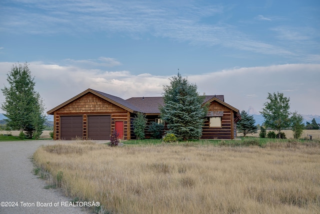 4120 W 9500 N, Tetonia, ID 83452 - log home with a garage