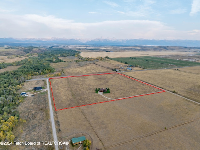 4120 W 9500 N, Tetonia, ID 83452 - aerial view featuring a mountain view