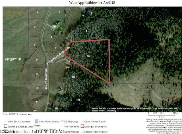 203 Upper Stewart Crk Cir, Etna WY, 83118 land for sale