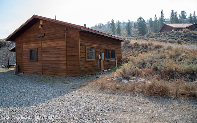 view of side of property