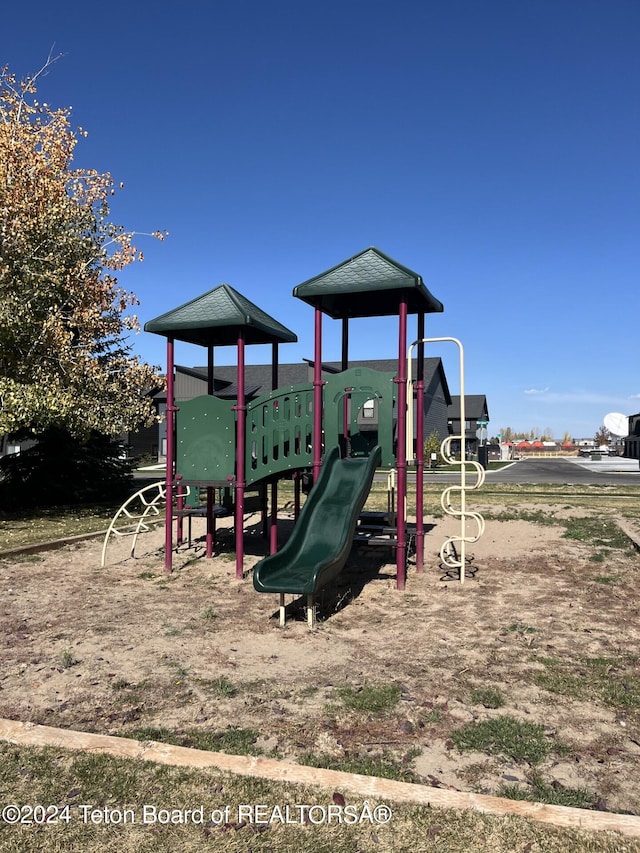 view of play area