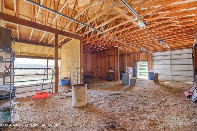 view of stable