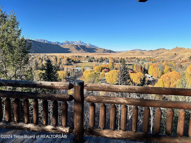 property view of mountains