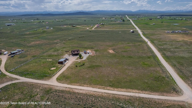 8 S Kicking Bird Rd, Pinedale, WY 82941 - overview of rural landscape featuring a mountainous background