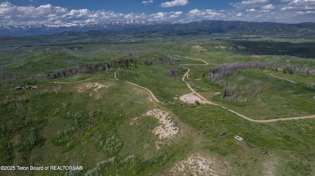 8 S Kicking Bird Rd, Pinedale, WY 82941 - view of property location with a mountainous background and rural landscape