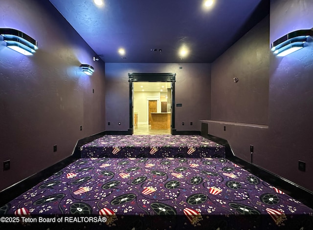 81 Twin Cliffs Rd, Afton, WY 83110 - empty room featuring carpet floors and recessed lighting