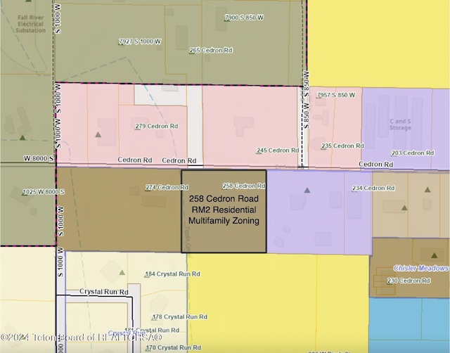 258 Cedron Rd, Victor ID, 83455 land for sale