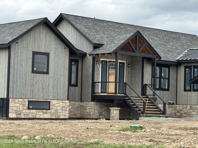 623 Royal Elk Cir, Victor, ID 83455 - view of front of house featuring a shingled roof