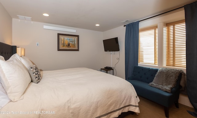 3470 W Mccollister Dr, Teton Village, WY 83025 - carpeted bedroom with recessed lighting