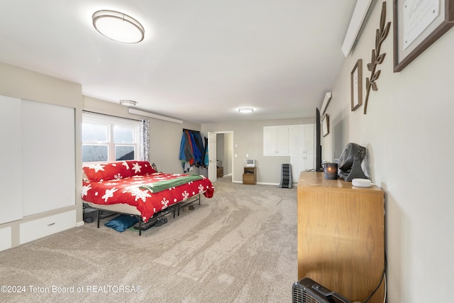 407 N 1st St, Dubois, WY 82513 - bedroom with carpet floors and baseboards