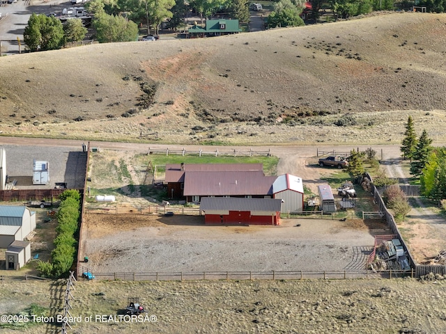 621 Mountain View Dr, Dubois, WY 82513 - view of rural area