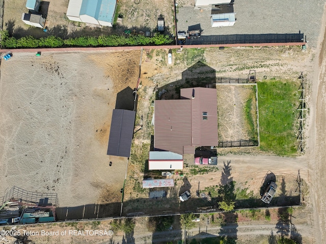 621 Mountain View Dr, Dubois, WY 82513 - bird's eye view