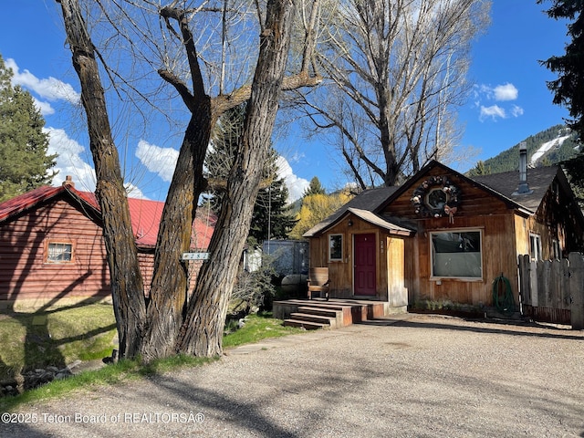 view of front of house