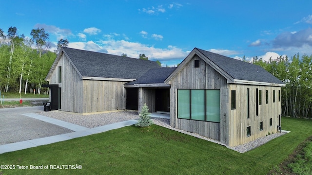 6711 Piute Dr, Star Valley Ranch, WY 83127 - view of front of home with a front yard