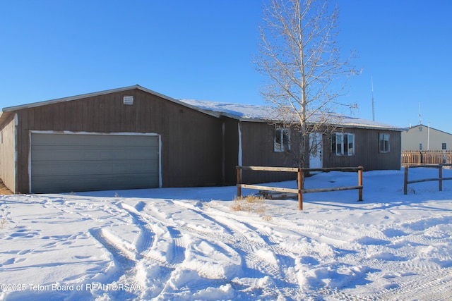 view of ranch-style home