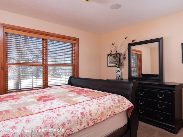 bedroom featuring carpet floors