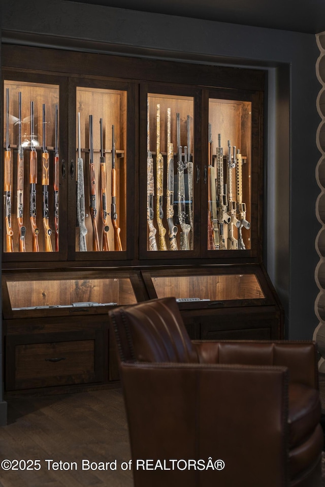 interior details featuring wood finished floors