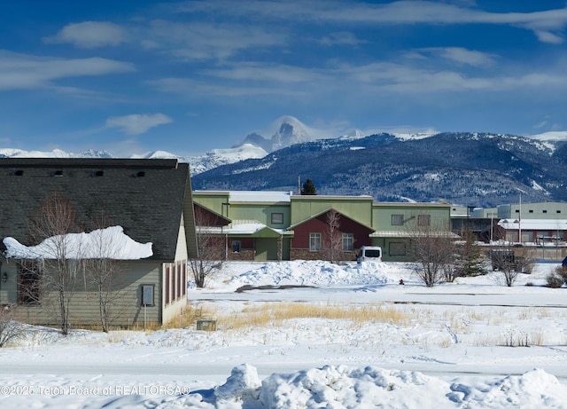 view of mountain feature