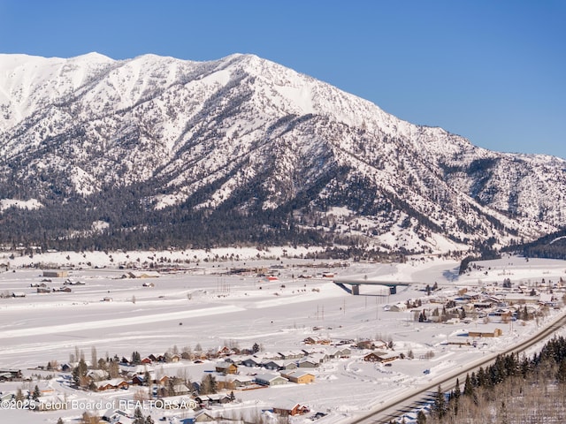 view of mountain feature