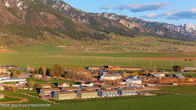 400 Clearview Ln, Etna, WY 83120 - mountain view featuring rural landscape