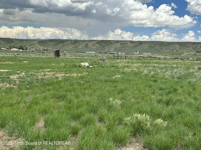 5 Sandy Ln, Boulder, WY 82923 - mountain view featuring rural landscape