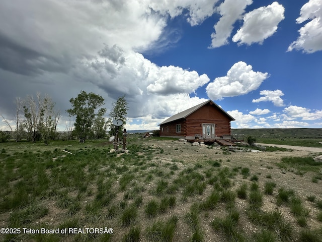 5 Sandy Ln, Boulder, WY 82923 - view of yard featuring a view of rural / pastoral area