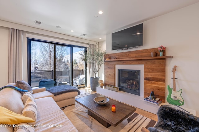 view of living room