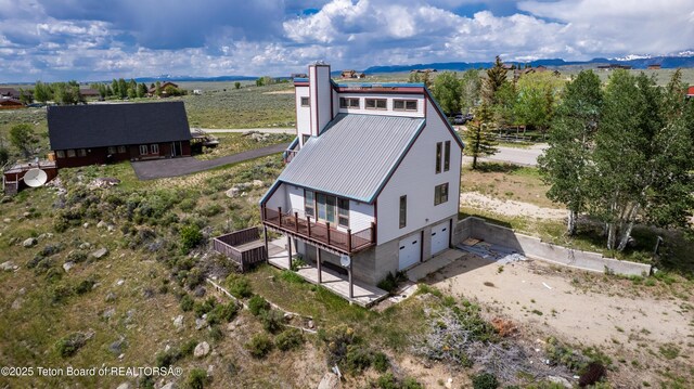 19 Orcutt Dr, Pinedale, WY 82941 - view from above of property