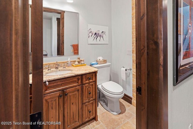 380 Cottongrass Rd, Driggs, ID 83422 - bathroom featuring toilet and vanity