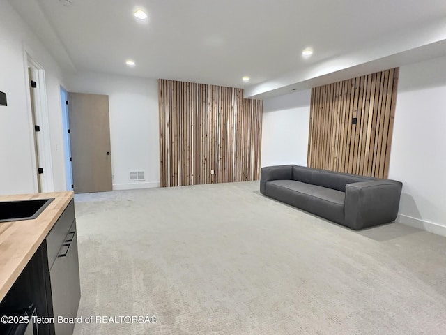 10 Bison Dr, Victor, ID 83455 - sitting room with sink and light colored carpet