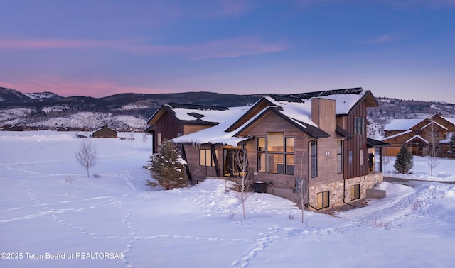 10 Bison Dr, Victor, ID 83455 - view of front of house with a mountain view