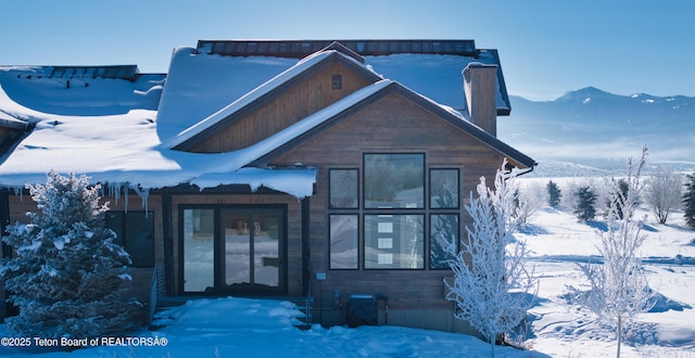 10 Bison Dr, Victor, ID 83455 - contemporary house with a mountain view