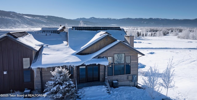 10 Bison Dr, Victor, ID 83455 - snow covered property featuring a mountain view