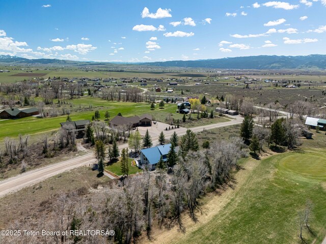 388 Middle Branch Dr, Star Valley Ranch, WY 83127 - view of rural area featuring a mountain backdrop