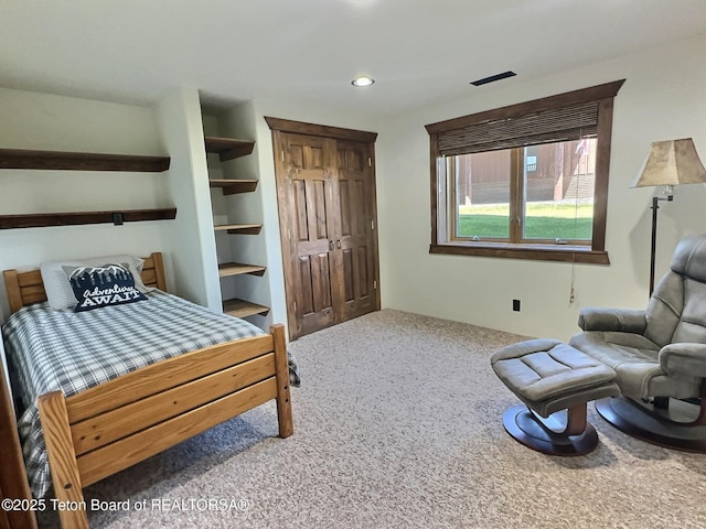 6352 W 1170 N, Driggs, ID 83442 - carpeted bedroom featuring recessed lighting