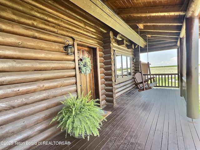 6352 W 1170 N, Driggs, ID 83442 - view of porch