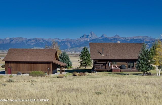 6352 W 1170 N, Driggs, ID 83442 - view of mountain background
