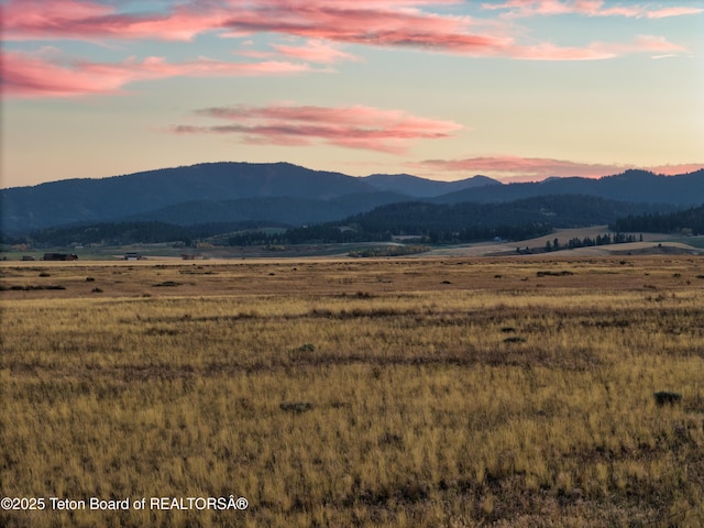 6352 W 1170 N, Driggs, ID 83442 - view of mountain background with rural landscape