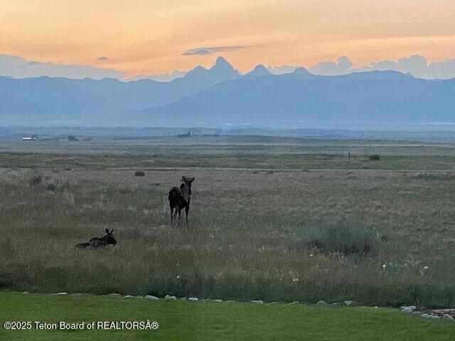 6352 W 1170 N, Driggs, ID 83442 - view of mountain background with rural landscape