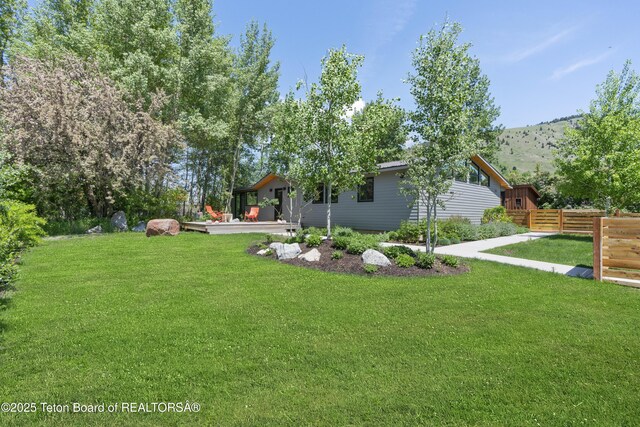 725 Cache Creek Dr, Jackson, WY 83001 - view of yard