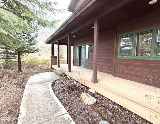 view of property exterior
