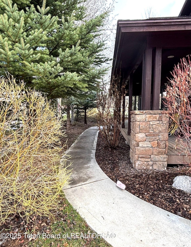 view of property exterior