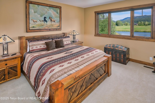 15 Kearsley Ln, Victor, ID 83455 - bedroom with carpet floors and a mountain view