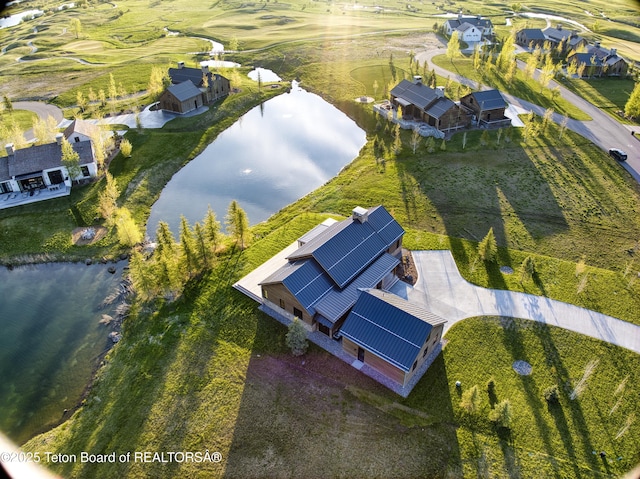 1105 Shasta Daisy Ct, Driggs, ID 83422 - view of property location with a large body of water and nearby suburban area